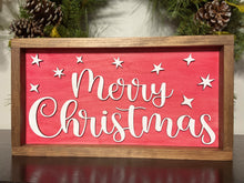 Load image into Gallery viewer, Merry Christmas sign