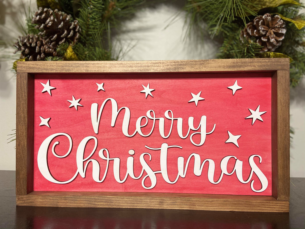 Merry Christmas sign