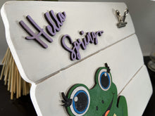 Load image into Gallery viewer, Hello spring frog picture frames - Roma Street
