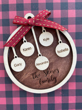 Load image into Gallery viewer, Personalized wood ornaments - Roma Street
