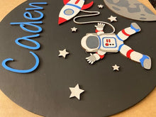 Load image into Gallery viewer, Outer Space Personalized Name Sign

