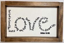Load image into Gallery viewer, Love, John 3:16
