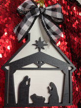 Load image into Gallery viewer, Nativity scene ornament
