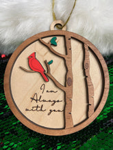 Load image into Gallery viewer, I am always with you ornament
